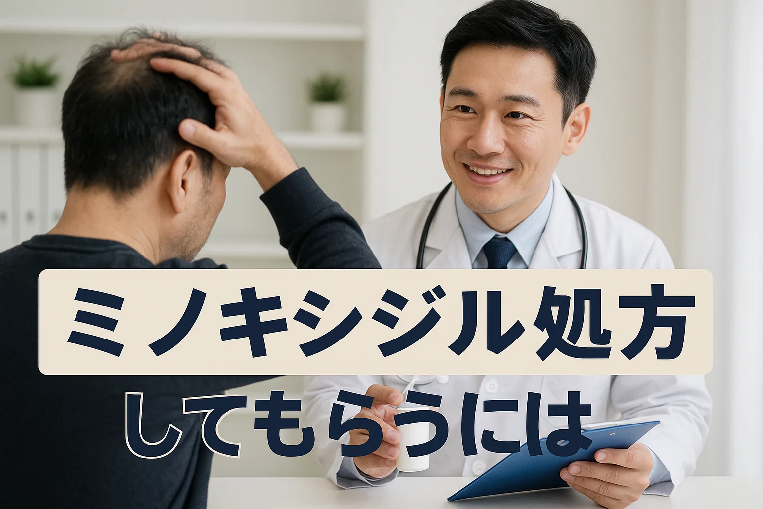ミノキシジル処方してもらうには