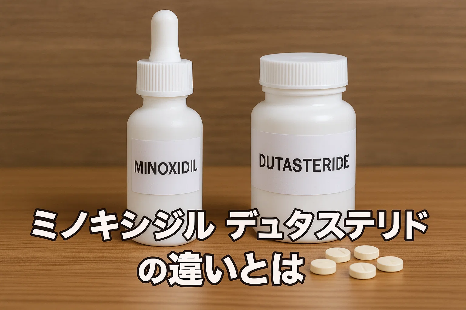 ミノキシジルヂュタス違い